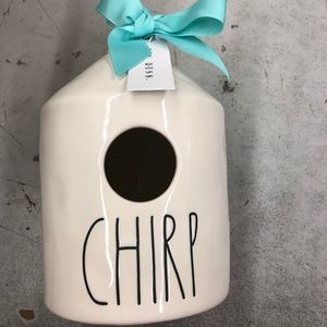 Rae Dunn birdhouse